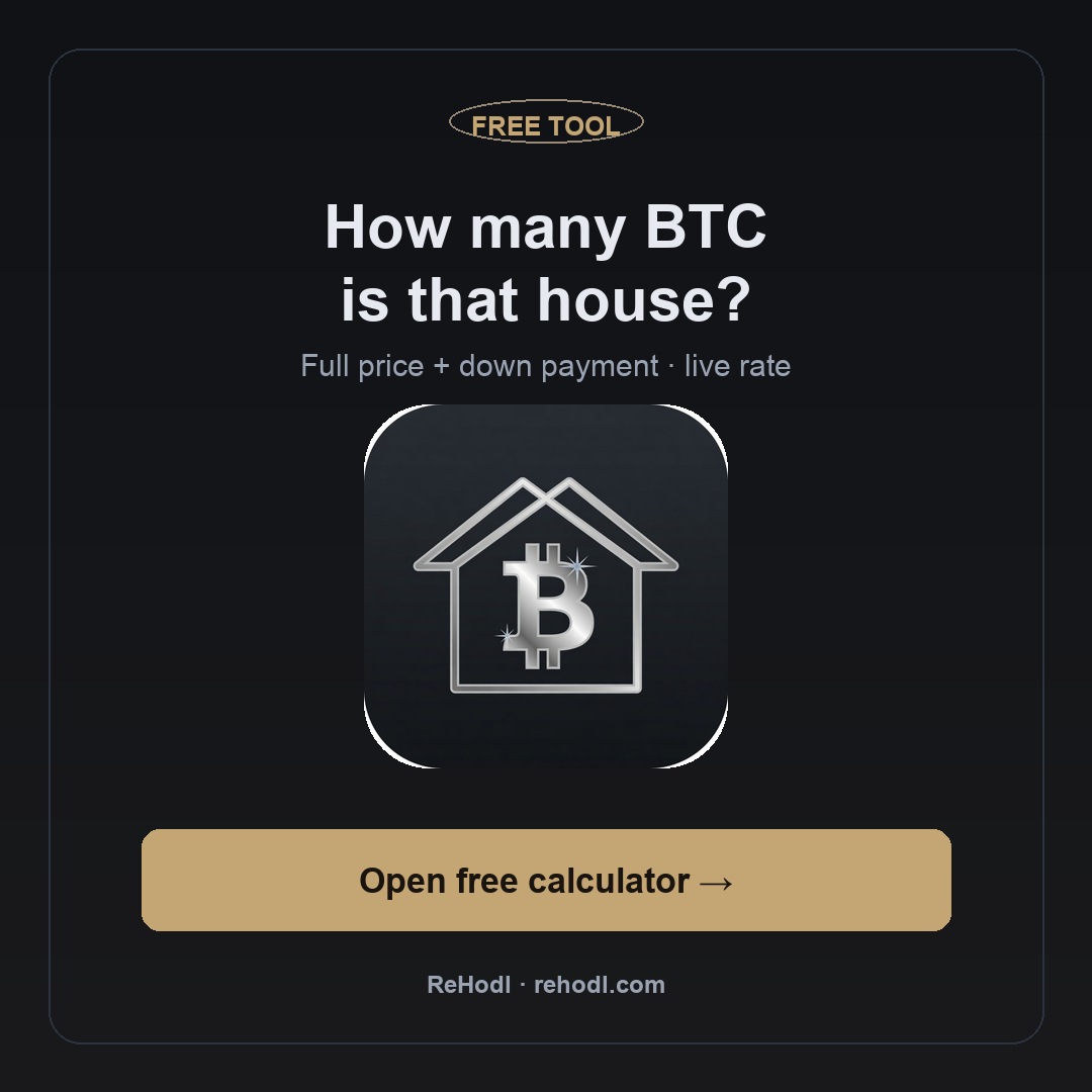 How many BTC is that house? Open free calculator